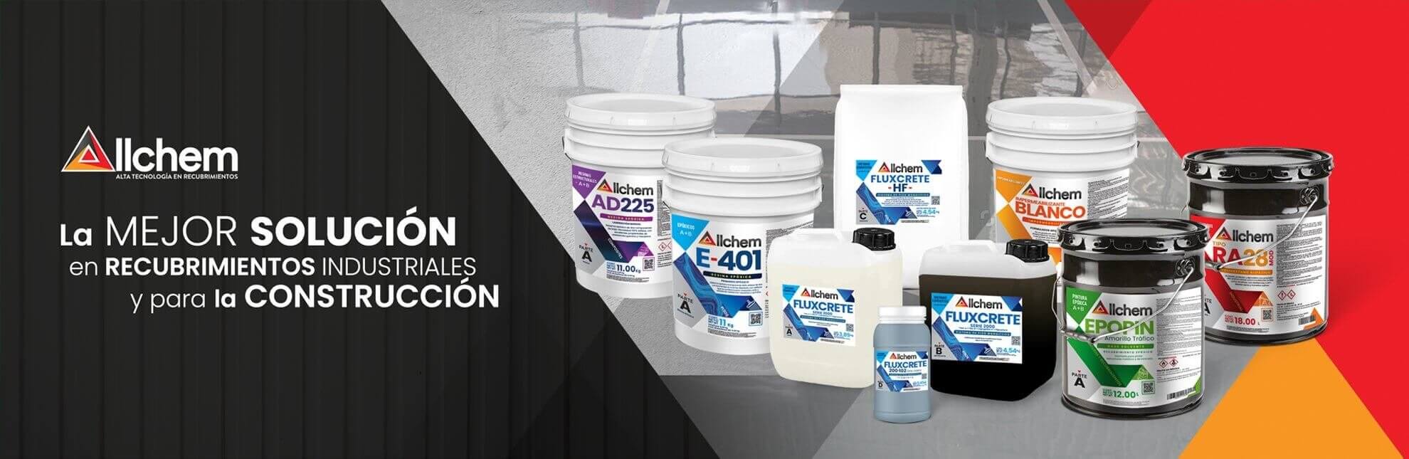 Allchem proveedor de materiales para pisos epoxicos, adhesivos y recubrimientos industriales en México
